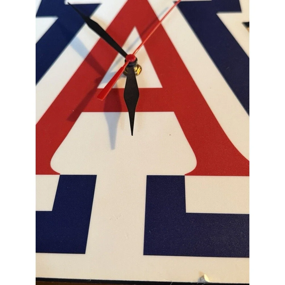 Arizona University Wildcats Logo Battery Wall Clock/ Clock Piece NOT Working